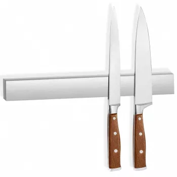 Stainless Magnetic Knife Strip Wall Mount for Safe Prep