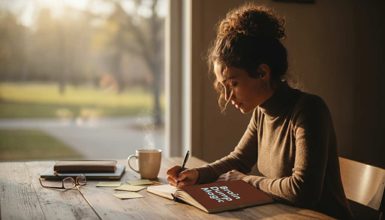 10-Minute Brain Dump Routine for Clarity and Focus