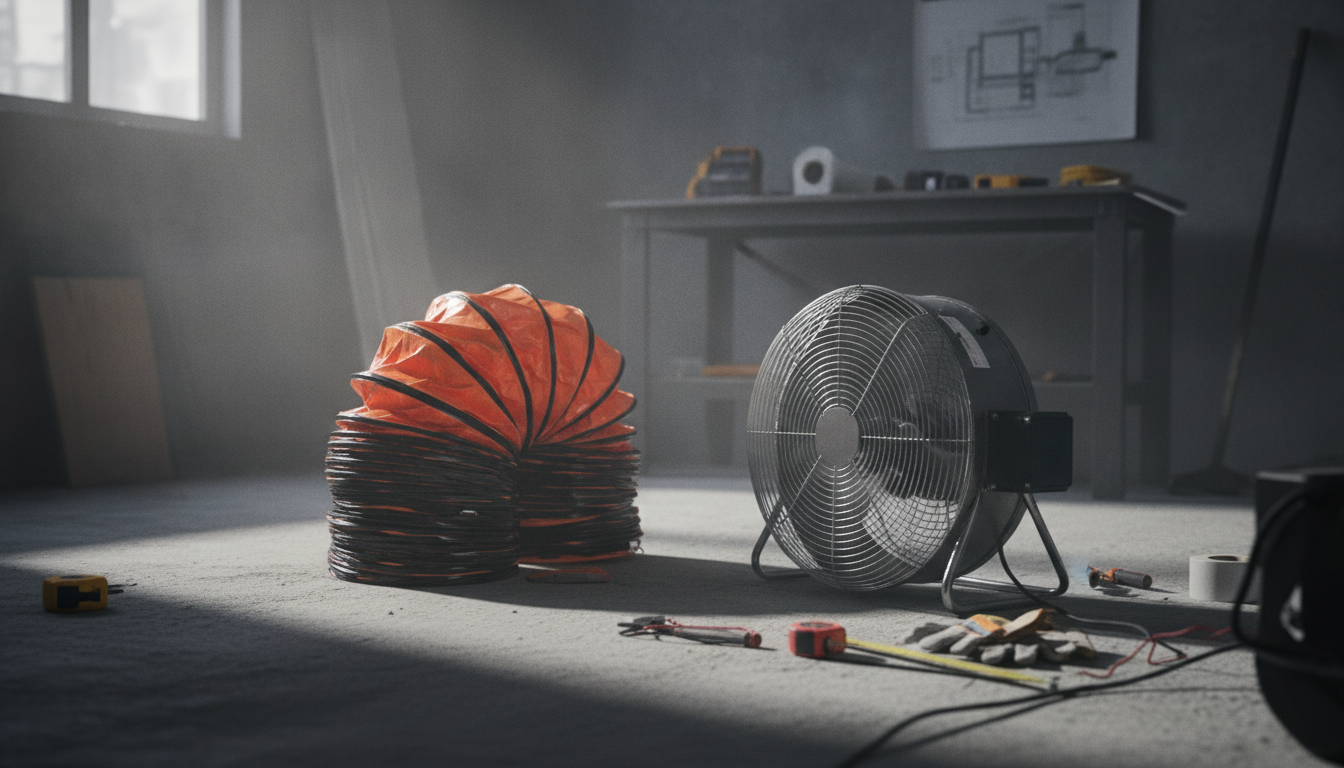 32ft PVC Vent Duct Hose for 12-Inch Exhaust Fans
