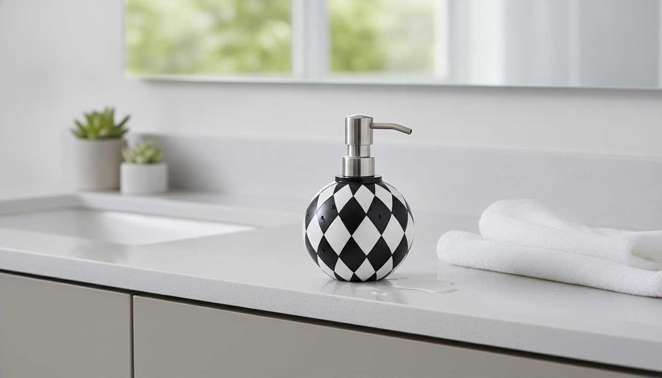 Stainless Steel Pump Soap Dispenser: No-Drip Sink Upgrade