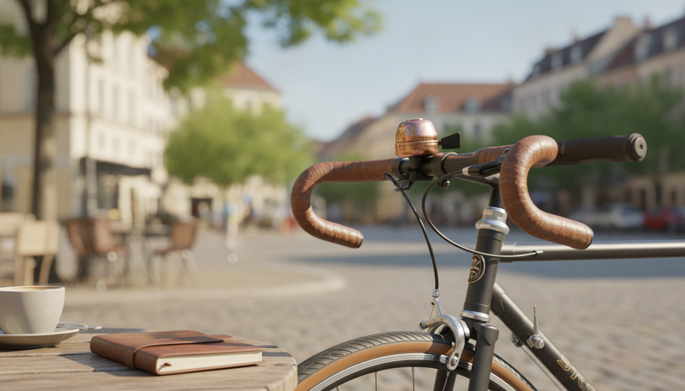Vintage Copper Bike Bell: Crisp Ring, Mini & Waterproof
