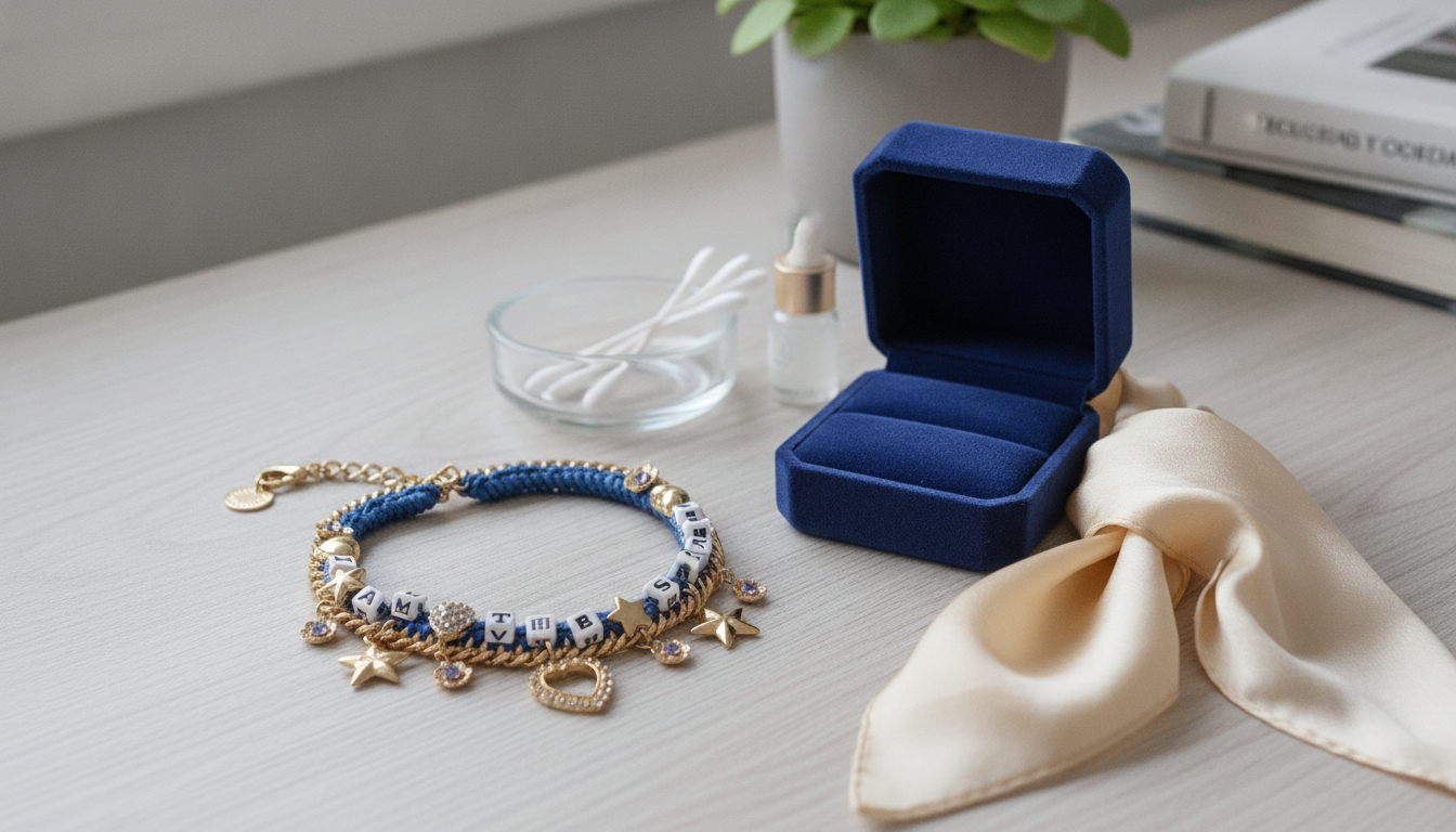 D&G Gold Charm Bracelet With Crystals: Styling & Care