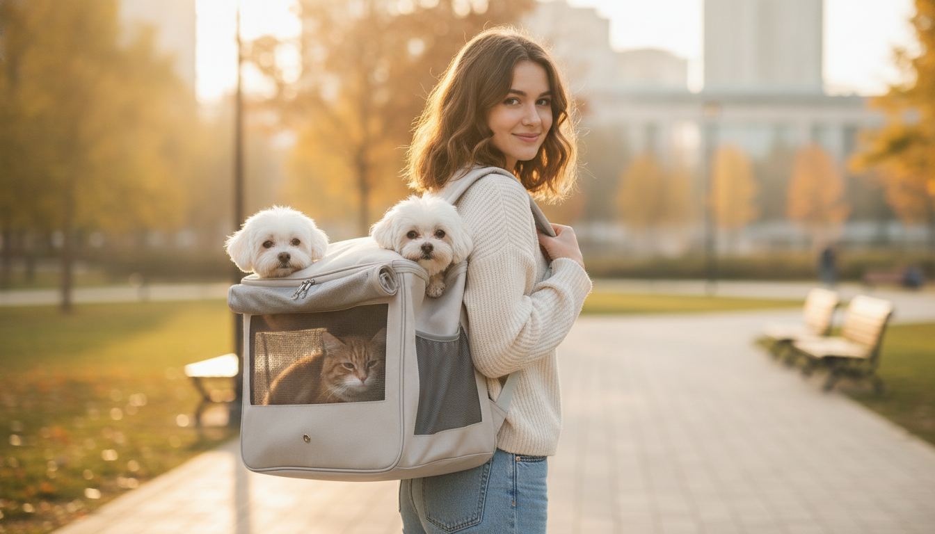 Roomy Pet Backpack Guide for Cats & Small Dogs