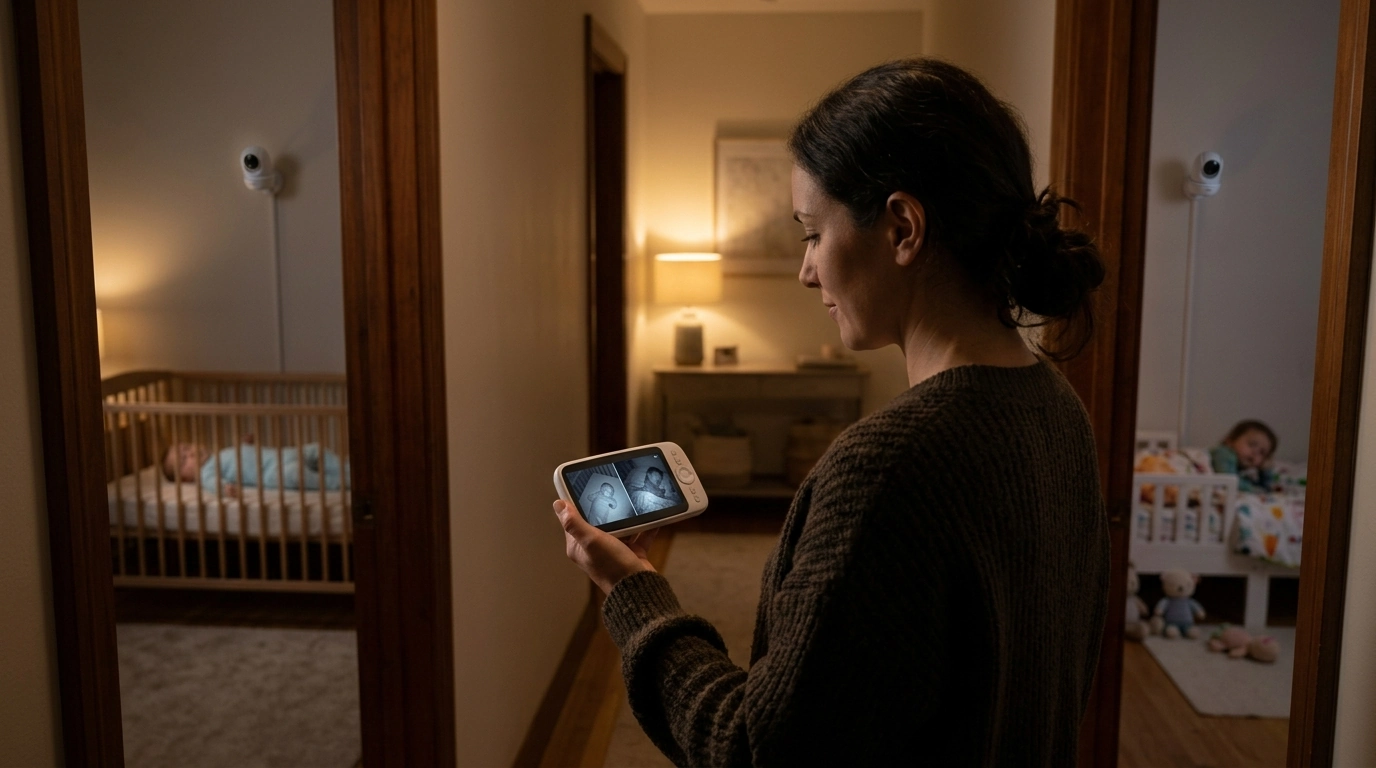 Dual-Camera Baby Monitor Guide: 1080P PTZ, Split View