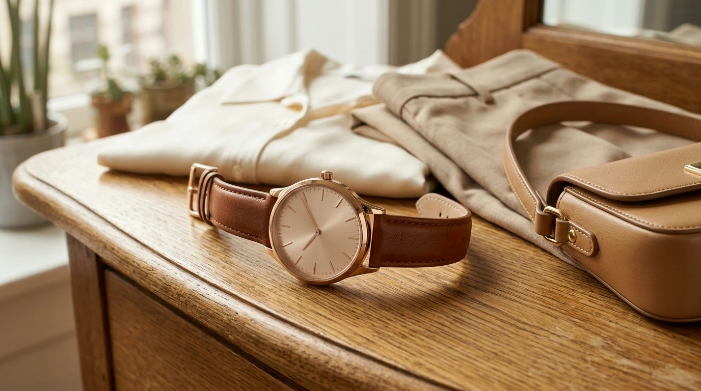 Michael Kors Rose Gold Watch: Brown Leather Strap Guide