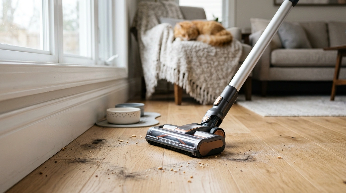 S11 Pro Stick Vacuum: 30KPa Pet Hair on Hard Floors