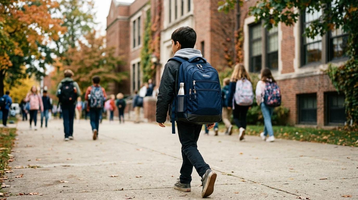Durable Nylon Backpack for Boys: Comfort, Fit, Toughness