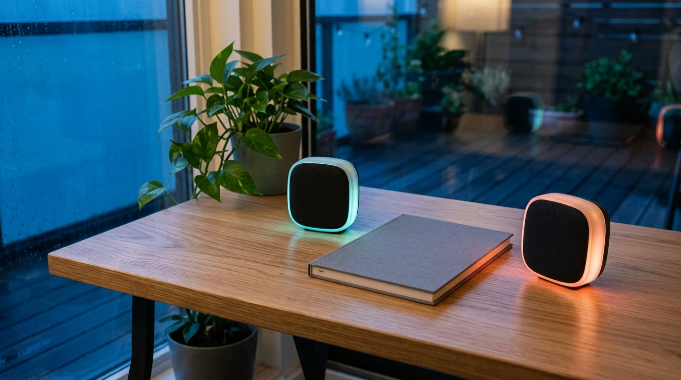 Pocket RGB Bluetooth 5.3 Speaker: HiFi Sound + TWS