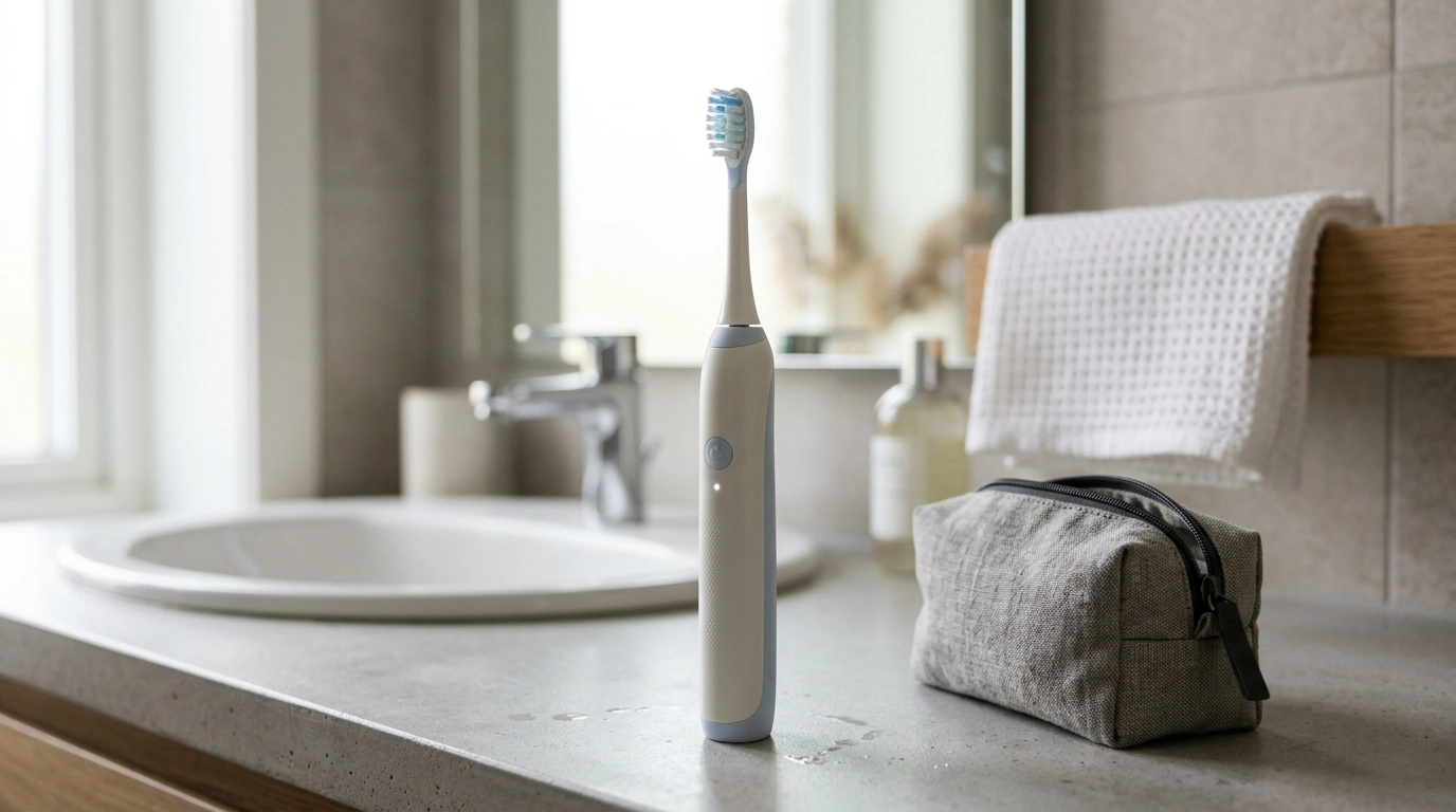 Soft DuPont Sonic Toothbrush: 30-Day Battery Convenience
