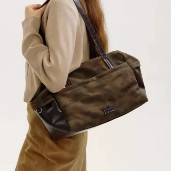Luxury High-Capacity Leather Tote: Work-to-Weekend