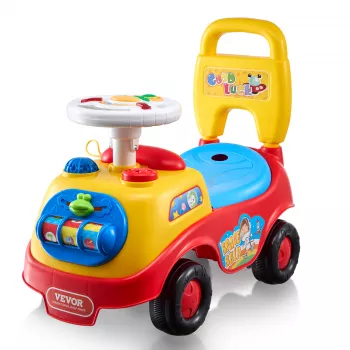 Sit-to-Stand Toddler Push Car (1–3): Music + Storage