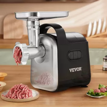 2200W Max Electric Meat Grinder with Sausage & Kubbe